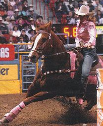 Liz Pinkston with Doc