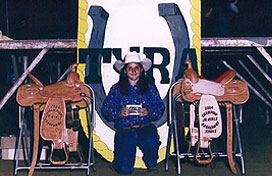 Sadie Ilse and 'Ringo' winning TYRA Finals - Breakaway and Year-end Champion!